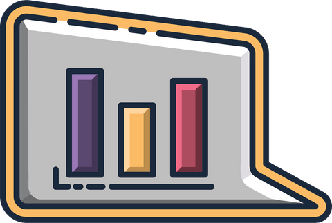 digital illustration of column chart on transparent background - Download Free Stock Videos Pikwizard.com
