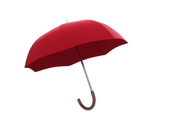 Open Red Umbrella on Transparent Background Illustration - Download Free Stock Videos Pikwizard.com