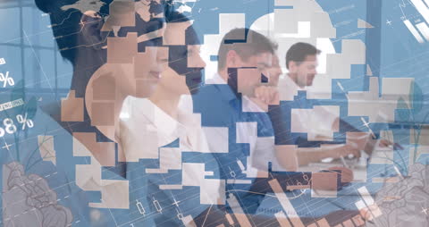 Global Data Processing and Diverse Team in Meeting