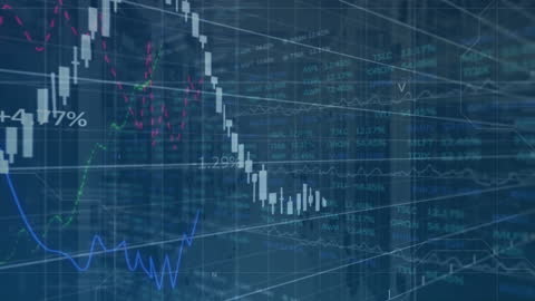 Interactive Financial Data Overlaid on Server Room