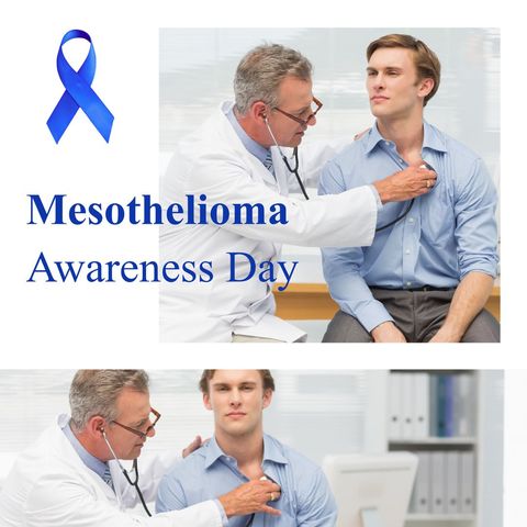 mesothelioma awareness day medical examination scene - Download Free Stock Templates Pikwizard.com