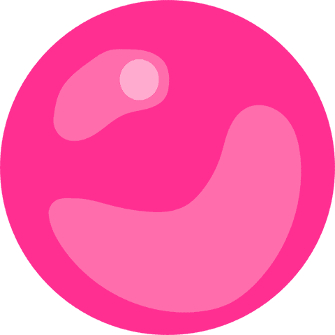 Vibrant Pink Abstract Icon with Transparent Background - Download Free Stock Videos Pikwizard.com