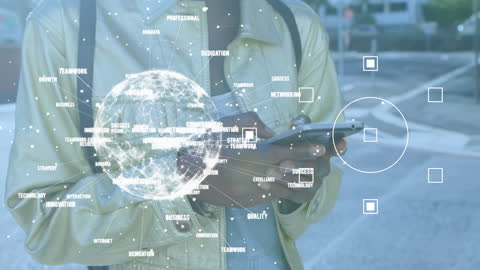 Digital Interface Overlay and Data on Smartphone Usage