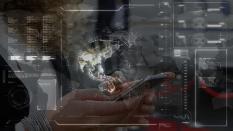 Digital Data Processing and Finance on Smartphone Interface