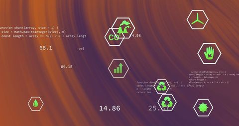 Visualizing Sustainable Energy with Digital Data Interface - Download Free Stock Images Pikwizard.com