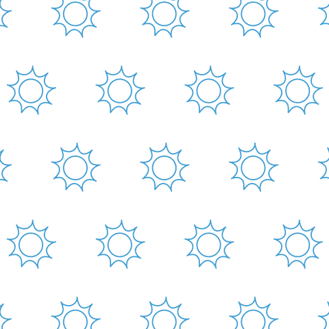 transparent pattern with blue sun shapes on repeat - Download Free Stock Videos Pikwizard.com