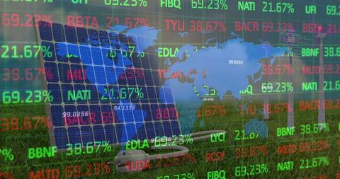 Global Renewable Energy Investment and Digital Financial Interface