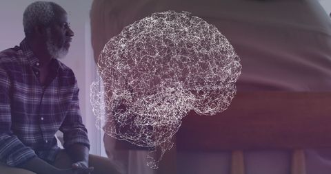 Senior mental health and digital technology connection