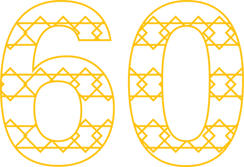 Yellow 60 Number in Pattern on Transparent Background - Download Free Stock Videos Pikwizard.com