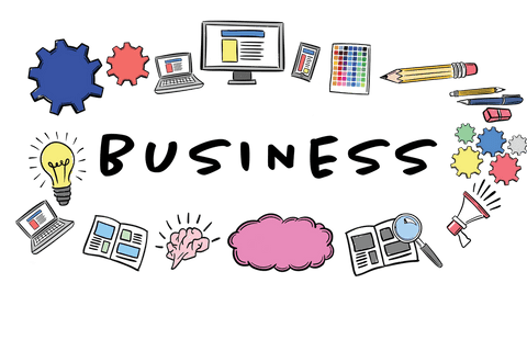 Digital Business Toolkit Illustrations on Transparent Background - Download Free Stock Videos Pikwizard.com