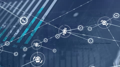 Digital Data Network Interface with Graphical Connections