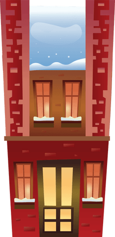 Transparent Snow-Covered House Icon for Christmas Festivity - Download Free Stock Videos Pikwizard.com
