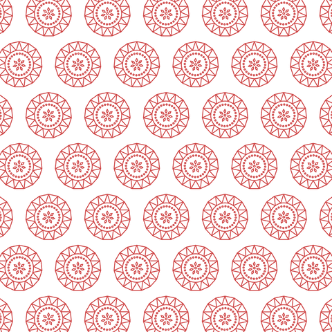 red circular pattern design isolated on transparent background - Download Free Stock Videos Pikwizard.com