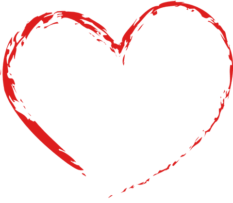 hand-drawn red heart shape with transparent background illustration - Download Free Stock Videos Pikwizard.com
