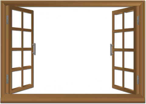 transparent falling snow view through open wooden window frame - Download Free Stock Videos Pikwizard.com