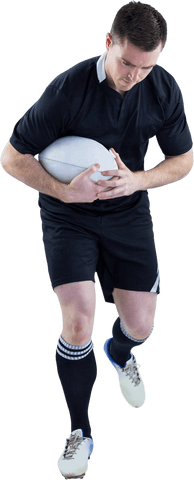 transparent rugby player passing with focus and agility - Download Free Stock Videos Pikwizard.com