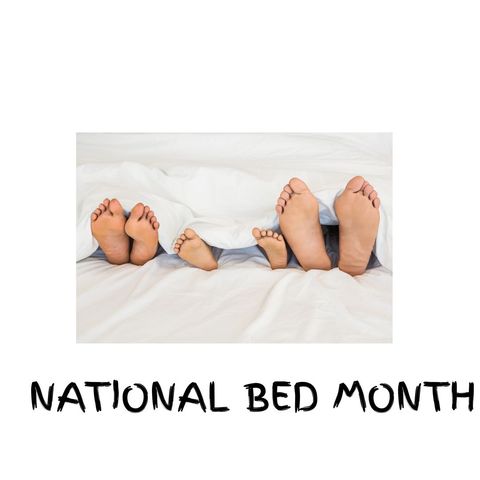 Family Feet Under Covers Symbolizing Togetherness and Relaxation