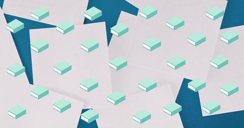 abstract school books on geometric background - Download Free Stock Images Pikwizard.com
