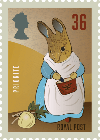 transparent collection: rabbit chef on postage stamp - Download Free Stock Videos Pikwizard.com