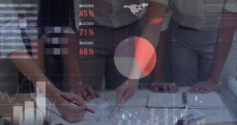 Team Analyzing Financial and Statistical Data in Business Meeting - Download Free Stock Images Pikwizard.com