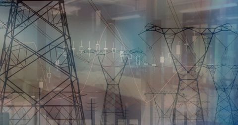 Global Business Connectivity with Digital Data Flow - Download Free Stock Images Pikwizard.com