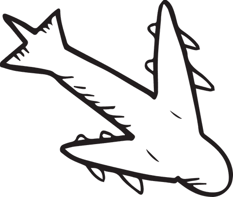 simple sketch plane on transparent background for travel concepts - Download Free Stock Videos Pikwizard.com