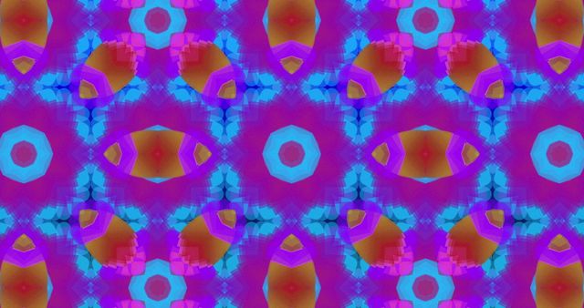 Vibrant Kaleidoscopic Symphony in Endless Motion - Download Free Stock Images Pikwizard.com