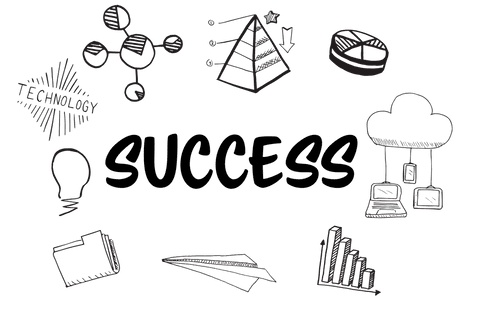success icons on transparent background: communication and career concept - Download Free Stock Videos Pikwizard.com