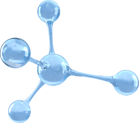 Transparent Abstract Molecular Structure Isolated on White Background - Download Free Stock Videos Pikwizard.com