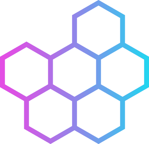 Gradient Honeycomb Floating Transparent Background - Download Free Stock Videos Pikwizard.com