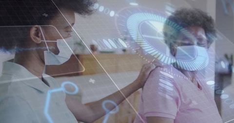 Futuristic Healthcare Support with Caregiver and Senior Patient