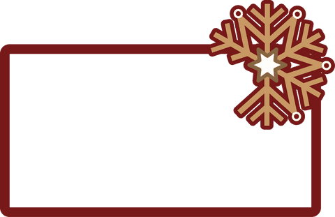 Transparent Christmas Banner with Decorative Snowflake - Download Free Stock Videos Pikwizard.com