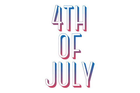 Bold 4th of July Typography on Transparent Background - Download Free Stock Videos Pikwizard.com