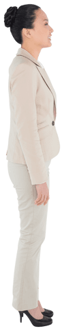 happy asian businesswoman smiling in professional attire on transparent background - Download Free Stock Videos Pikwizard.com