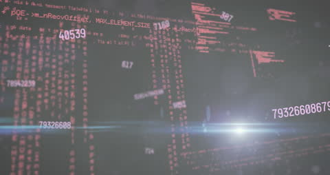 Digital Data Stream of Binary and Molecular Structures