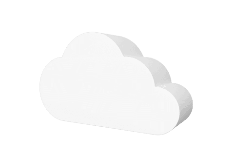 minimalist white cloud on transparent background symbolizing cloud technology - Download Free Stock Videos Pikwizard.com