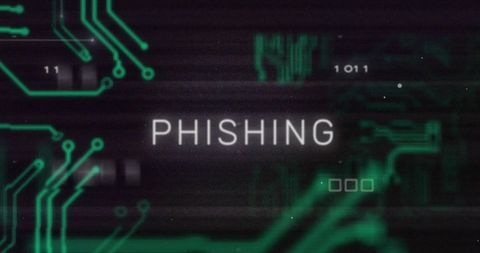 Phishing and Data Security Concept with Digital Circuit Board - Download Free Stock Images Pikwizard.com