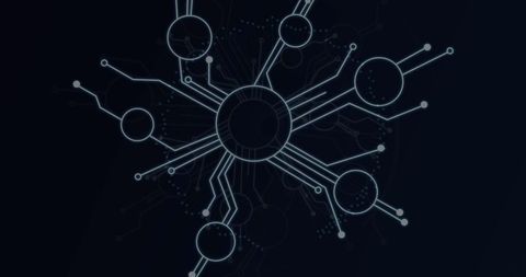 Futuristic Neural Network Connections in Digital Interface - Download Free Stock Images Pikwizard.com