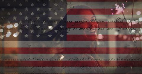 Patriotic Celebration with Sparklers and Diverse Friends - Download Free Stock Images Pikwizard.com