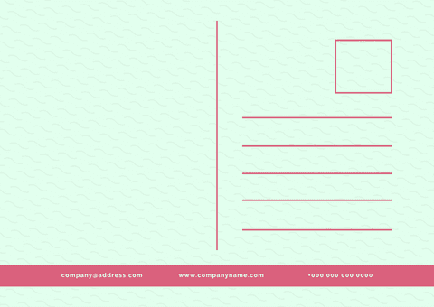 minimalist postcard template on transparent background - Download Free Stock Videos Pikwizard.com