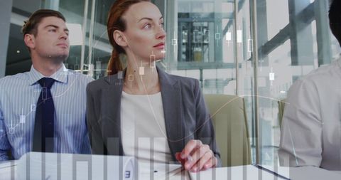 Diverse Business Team Analyzing Digital Financial Data Interfaces - Download Free Stock Images Pikwizard.com