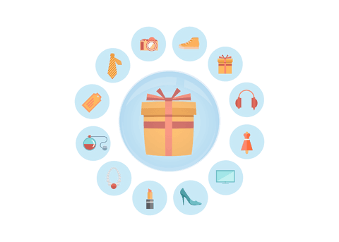 vibrant shopping icons set on transparent background for social media - Download Free Stock Videos Pikwizard.com
