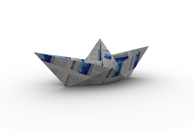 Transparent Paper Boat Crafted from Newspaper PNG Illustration - Download Free Stock Videos Pikwizard.com