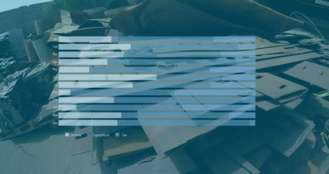 Animated Data Analysis Over Industrial Waste Site