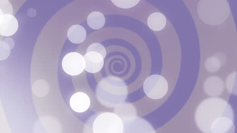 Ethereal Bokeh Swirl with Illuminated Circles