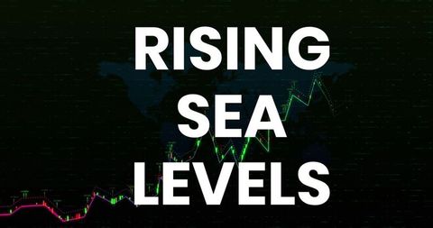 Rising sea levels impact on global economy visualized