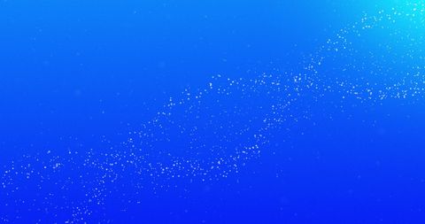 Digital 3d double helix dna strand on blue background