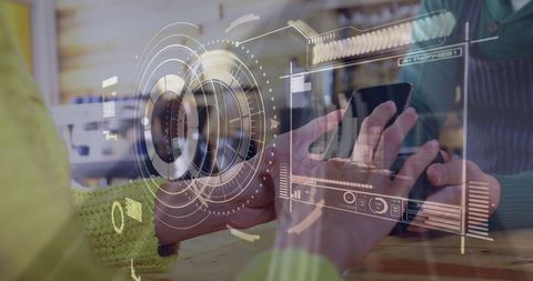 futuristic digital payment interface concept - Download Free Stock Images Pikwizard.com