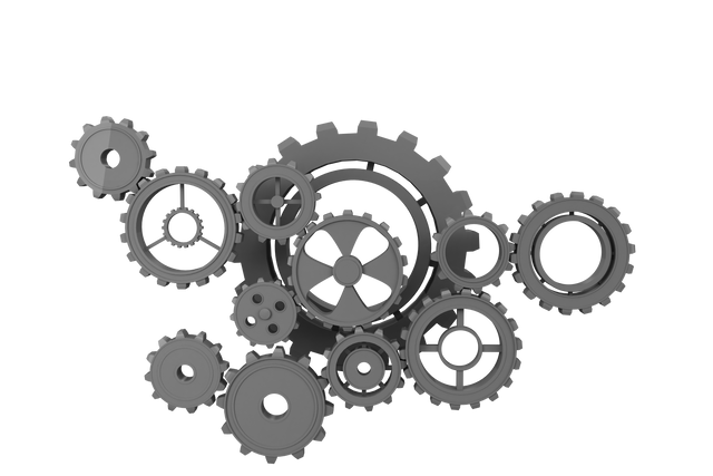 Gray Cogs Connected on Transparent Background for Industrial Design - Download Free Stock Videos Pikwizard.com