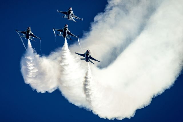 Air Show Thunderbirds - Download Free Stock Photos Pikwizard.com